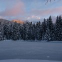 The lake in winter The lake in winter